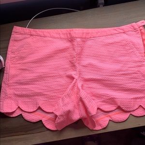 Lilly Pulitzer Scalloped Shorts